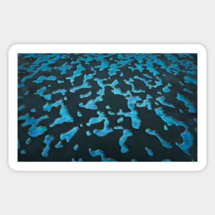 Lake of Bioluminescence Sticker